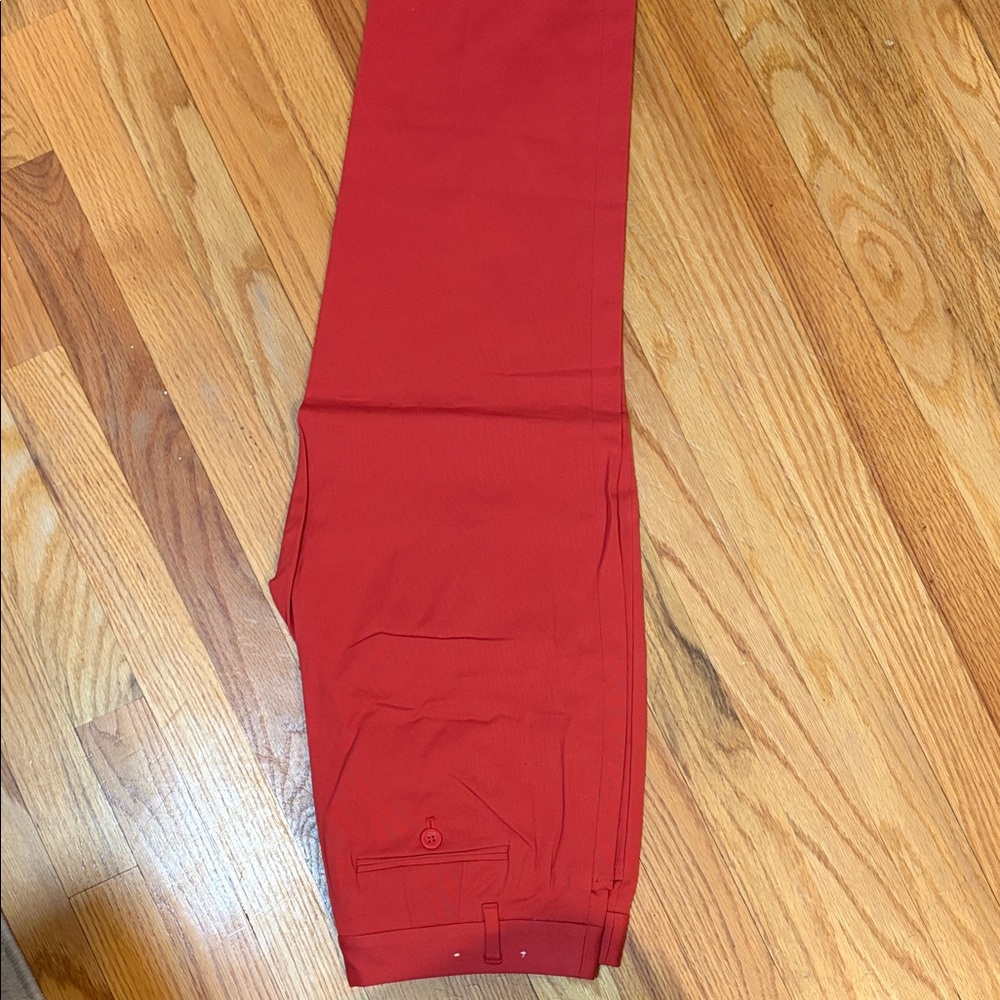 LOFT Men's Chinos in Vibrant Red